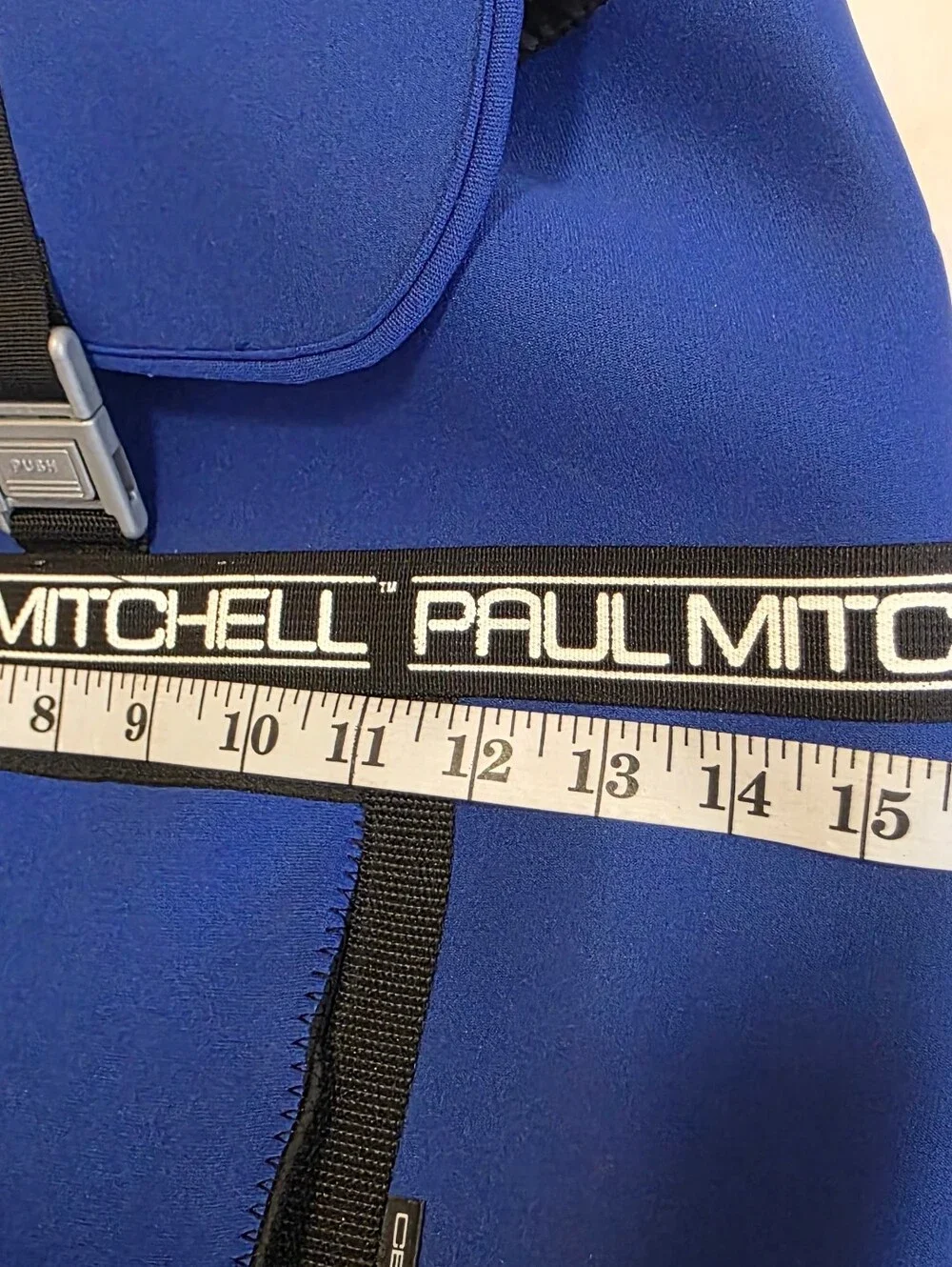 Paul Mitchell Centrix Blue Neoprene Scuba Backpack Travel Bag Daypack